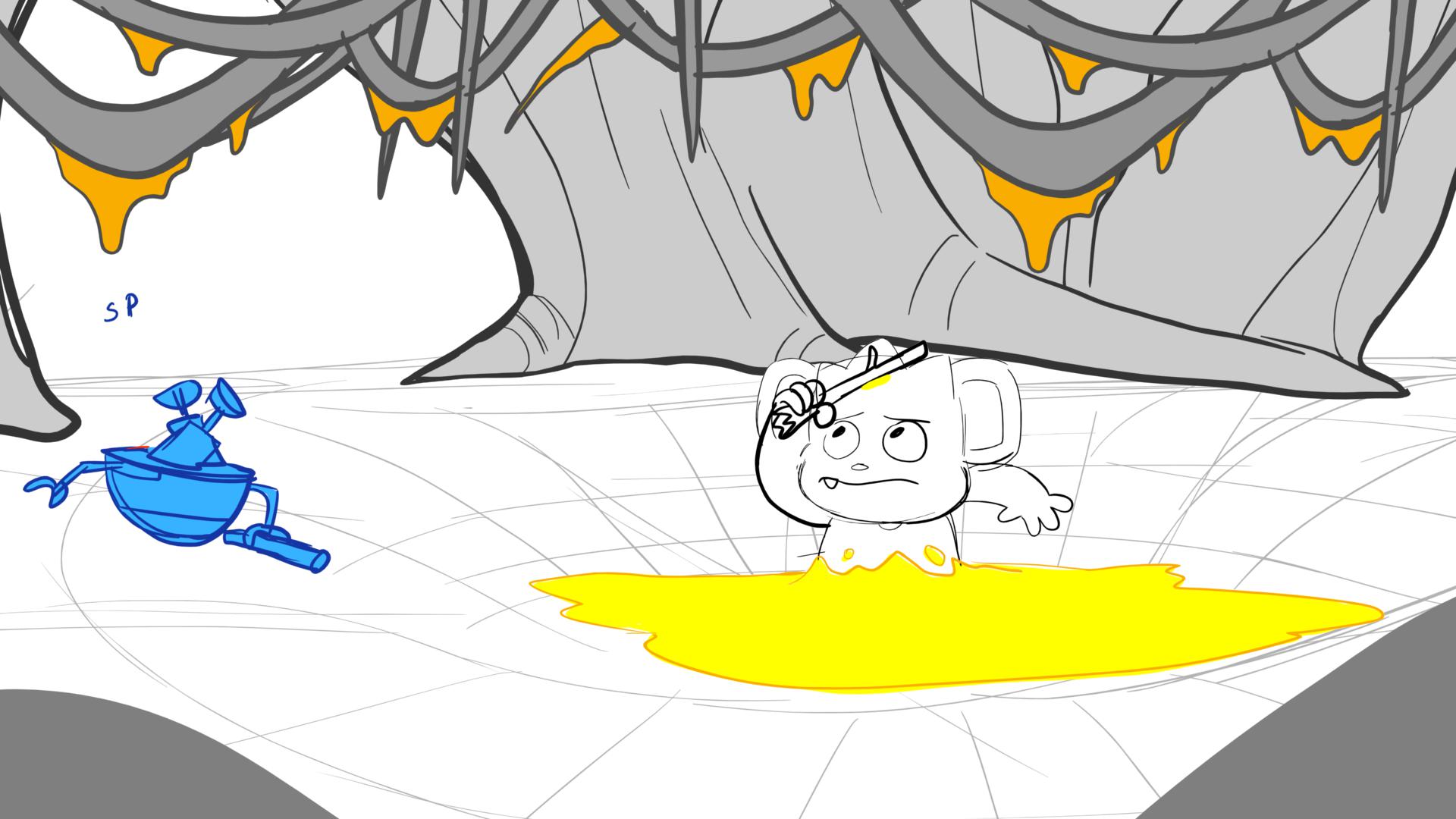 Fun with Nubs — Ep. 112, lámina 057, storyboard by Melissa Ballesteros